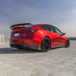 Tesla Model 3 (2024+) Carbon Fiber Rear Spats