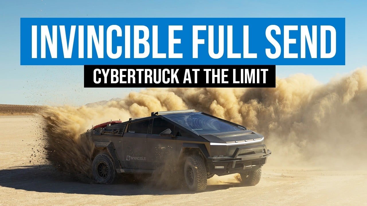 Tesla Cybertruck Unleashed: Extreme Off-Roading with UP INVINCIBLE!