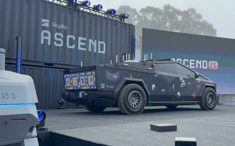 A-Look-at-the-Future-of-Autonomous-Drones-and-Unplugged-Performance-Cybertruck-Demo-4