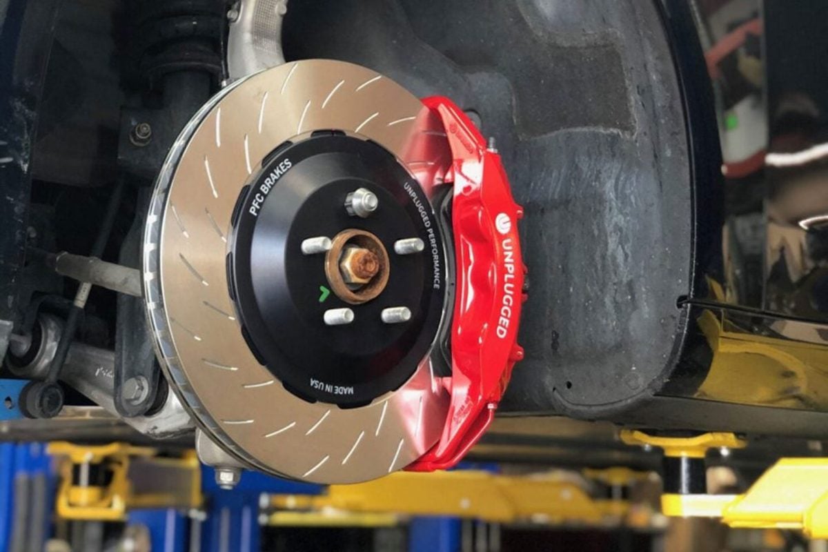 Tesla brake upgrade installations