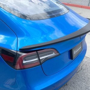 Tesla Model 3 High Downforce Carbon Fiber Trunk Spoiler