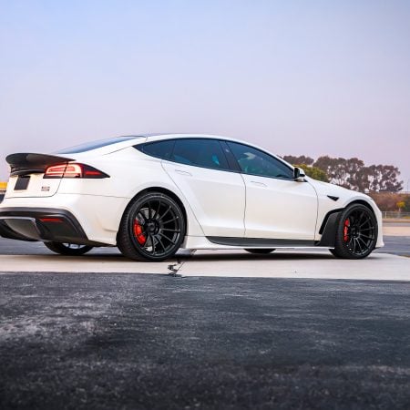 Joe Rogan’s White Unplugged Performance Model S-APEX