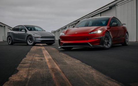 Red Rocket 2024 Tesla Model 3 Performance & Model Y Launch Edition on UP Forged UP-RW Road Warrior Wheels 10 Red Rocket 2024 Tesla Model 3 Performance & Model Y Lauch Edition on UP Forged UP-RW Road Warrior Wheels