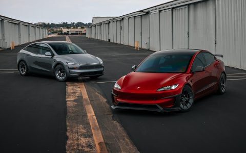 Red Rocket 2024 Tesla Model 3 Performance & Model Y Launch Edition on UP Forged UP-RW Road Warrior Wheels 13 Red Rocket 2024 Tesla Model 3 Performance & Model Y Lauch Edition on UP Forged UP-RW Road Warrior Wheels