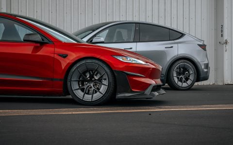 Red Rocket 2024 Tesla Model 3 Performance & Model Y Launch Edition on UP Forged UP-RW Road Warrior Wheels 11 Red Rocket 2024 Tesla Model 3 Performance & Model Y Lauch Edition on UP Forged UP-RW Road Warrior Wheels