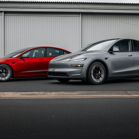 Red Rocket 2024 Tesla Model 3 Performance & Model Y Launch Edition on UP Forged UP-RW Road Warrior Wheels