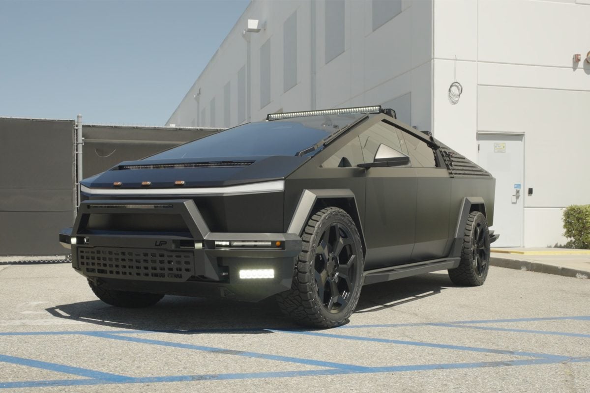 The UP INVINCIBLE® Cybertruck by Unplugged Performance