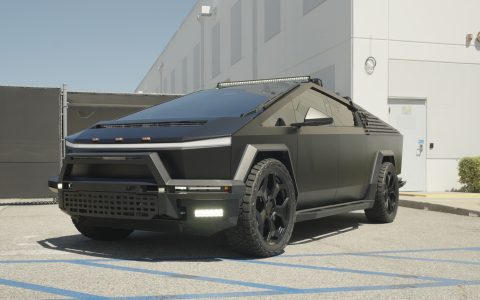 Why Forged Wheels Are the Ultimate Upgrade for Your Tesla Cybertruck 18 Tesla Cybertruck UP Forged CYBRSPOKE 24-inch wheels and UP INVINCIBLE steel parts