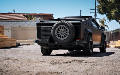 Why Forged Wheels Are the Ultimate Upgrade for Your Tesla Cybertruck 10 Storm Chaser INVINCIBLE Cybertruck on UP-03 Beadlock Forged Wheels in Satin Titanium