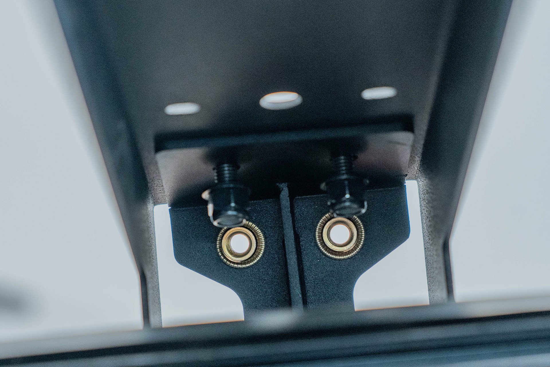 Tesla Cybertruck UP INVINCIBLE HD Roof Rack and MOLLE Panel - Installation 18