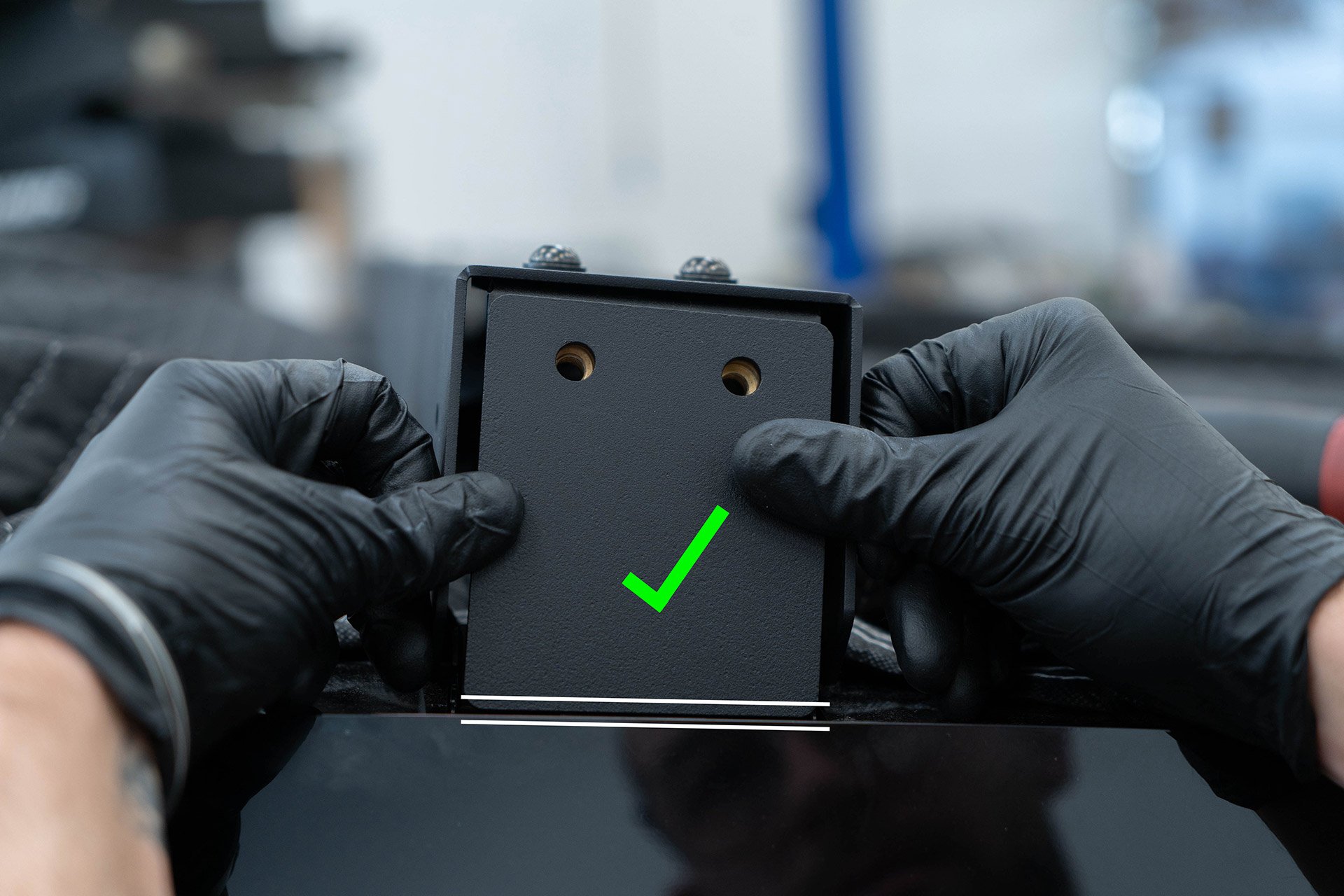 Tesla Cybertruck UP INVINCIBLE HD Roof Rack and MOLLE Panel - Installation 26