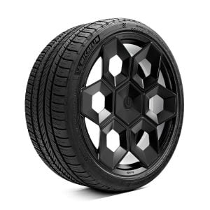 Tesla Model 3 20-Inch UP Forged CYBRHEX Wheel and Tire Package