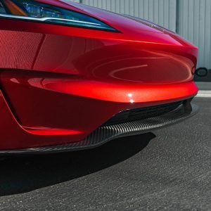 Tesla Model 3 Performance (2024+) Carbon Fiber Front Lip Cover