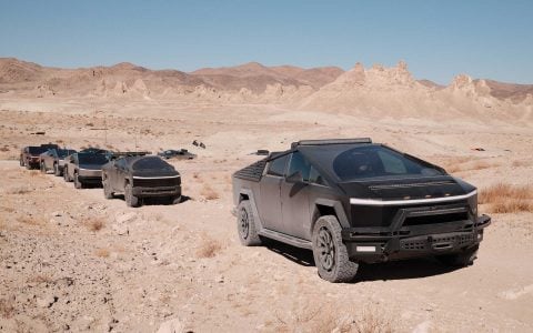 Trona Pinnacles Adventure with UP INVINCIBLE Parts and the Cybertruck Cyber Odyssey Community