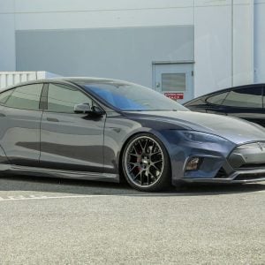 Unplugged Performance Side Skirt Set for Tesla Model S (2012 – 2016.5)
