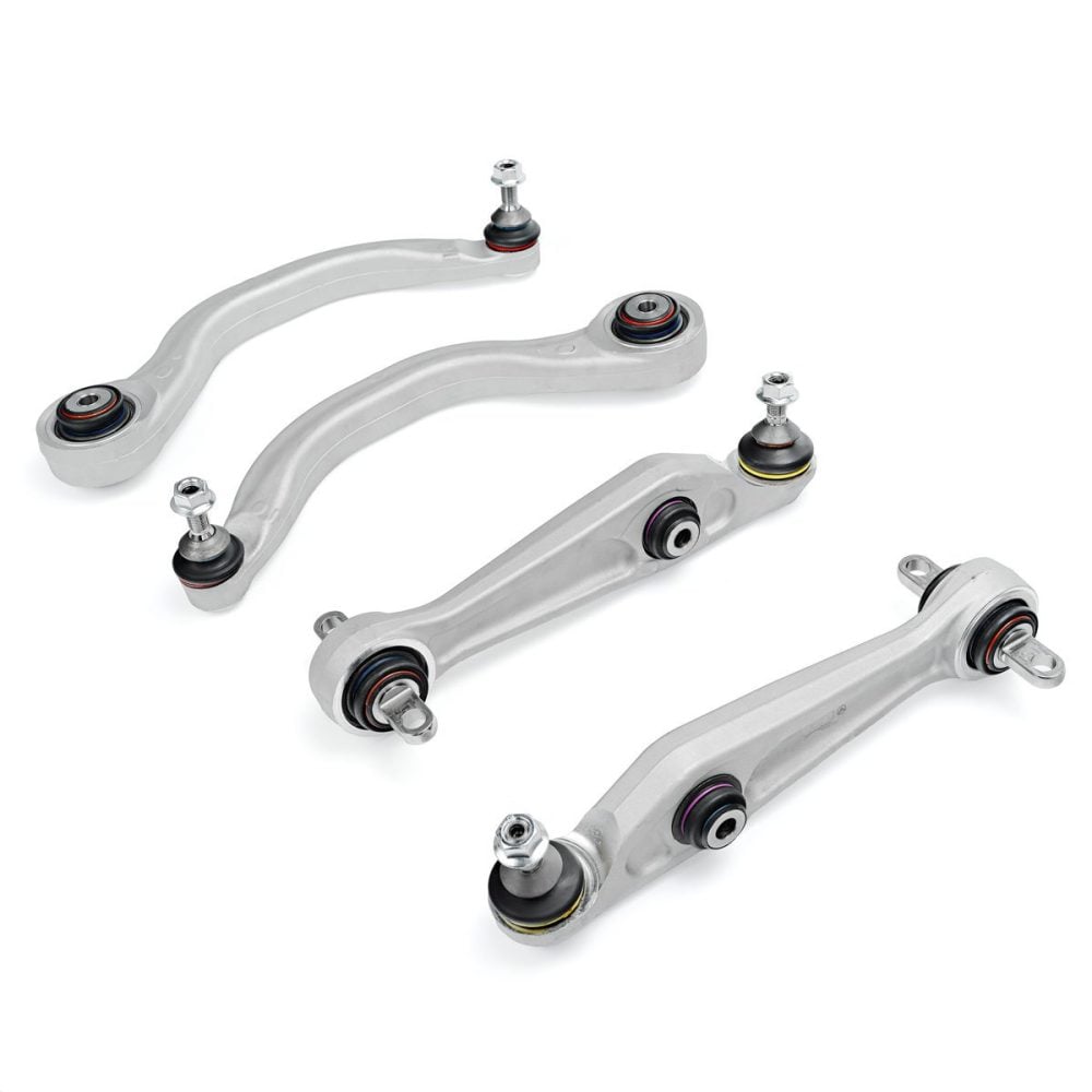 Unplugged Performance Tesla Model 3 Front Lower Control Arms Fore Aft Spherical Bushing 1