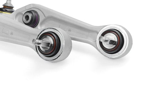 Tesla Model 3 Front Lower Lateral Fore & Compliance Aft Arms with Spherical Bushings 3 Unplugged Performance Tesla Model 3 Front Lower Control Arms Fore Aft Spherical Bushing 8