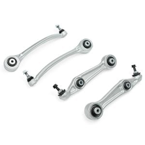 Tesla Model X Front Lower Compliance Fore & Lateral Aft Arms with Spherical Bushings