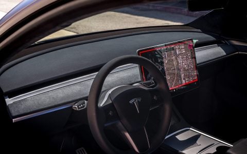 Tesla Model Y - UP Alcantara Dashboard Kit