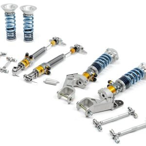 UP x Öhlins Nür SPL TTX 4-Way Coilover Set for Tesla Model 3 and Tesla Model Y